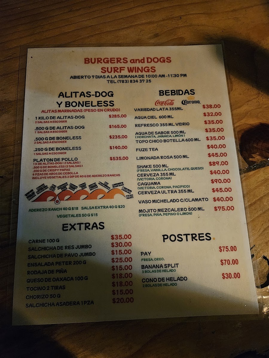 Peter Dog Menu - Image 2
